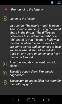 Listen English Conversation android App screenshot 5